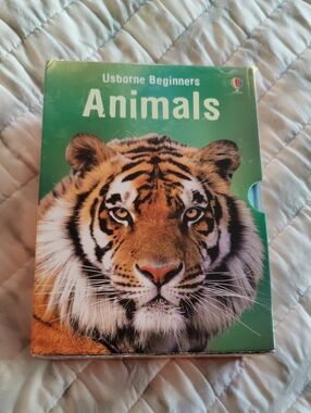 Usborne Beginers Animals Board Books Set Y2K Cottagecore Retro Educational